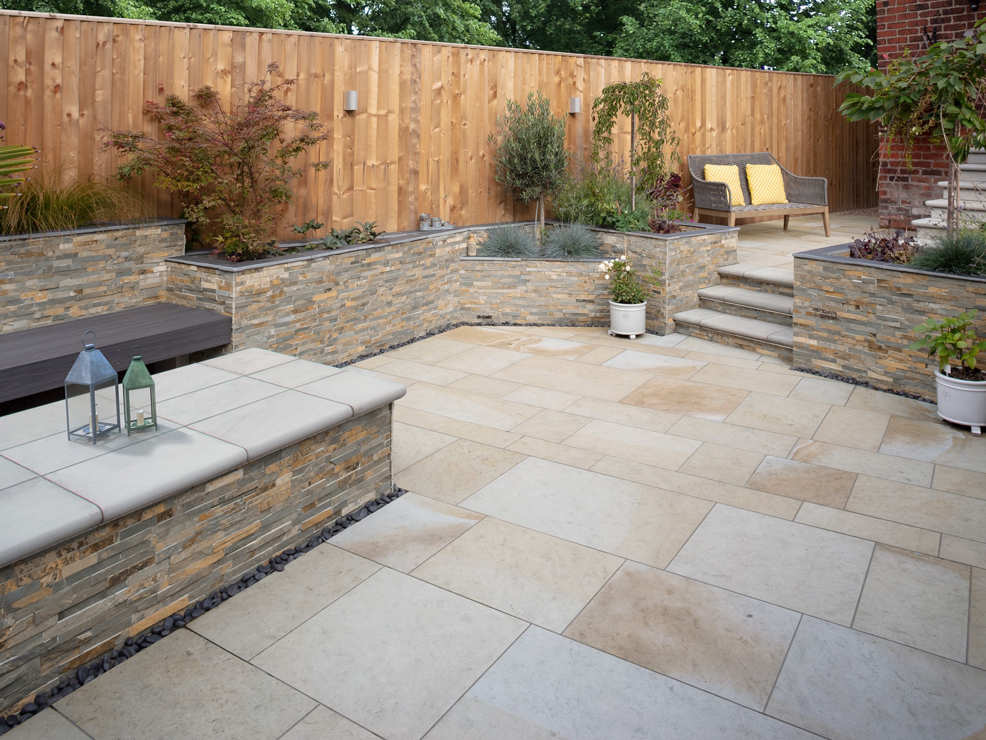 Natural Stone Patio